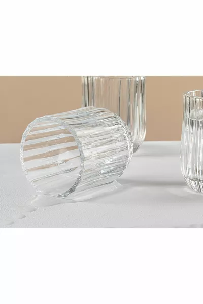 Ricco Glass 6 Pcs Coffee Side Water Glass  ml