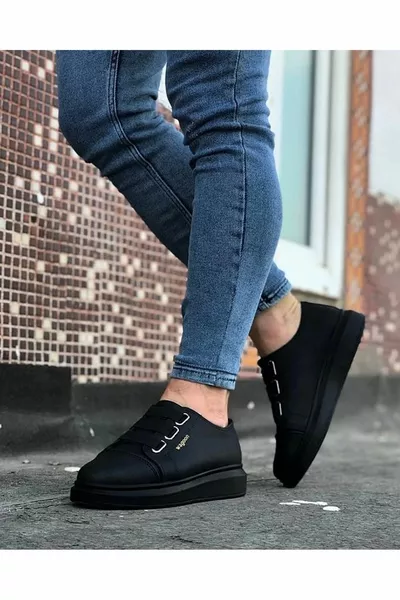 Wagoon  Charcoal Thick Sole Casual Men's Shoes