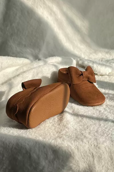 ٪ جلد طبيعي القوس الخطوة الأولى أحذية الطفل