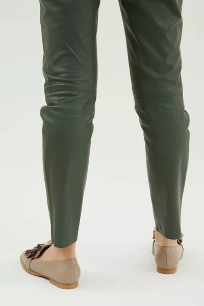 Mocassins en cuir véritable femme   Bn Ayk 