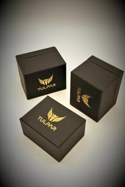 ساعة يد مزدوجة من القش الحبل ساعات عيد الحب التناظرية في صندوق مخصص