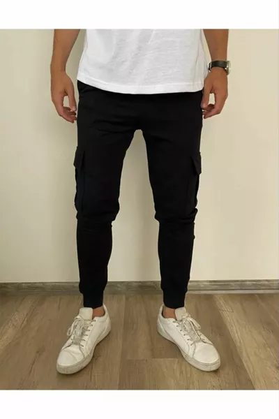 مطبوعة جيب البضائع للجنسين بنطال رياضي