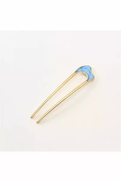 Tant de nacre vintage détaillée en métal boucle de bouton-1