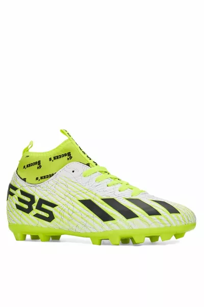 Boys Astroturf Football Boots Studded Football Sneakers with Socks kr