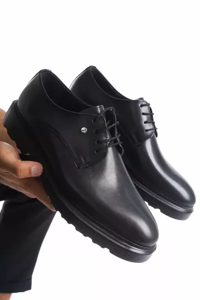 Classic high-soled very comfortable men's shoes