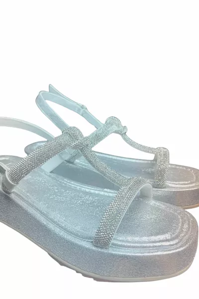 Strap Stone Dettagliato Sandali da donna eleganti / casual