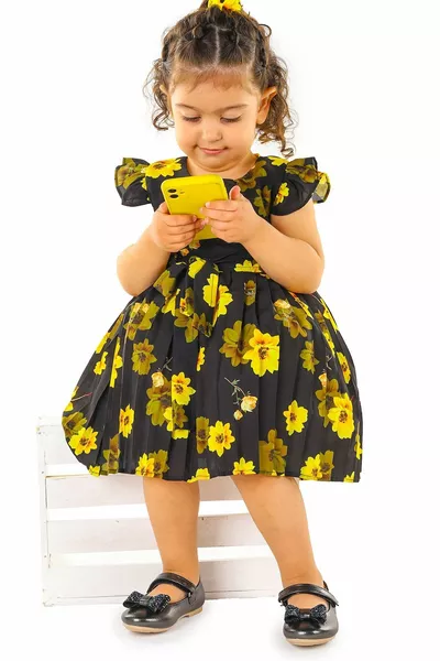 Arc velcro Ballerines Fille Ege  Vakko