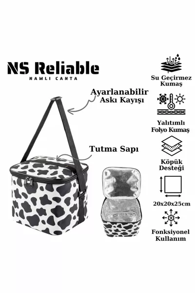  Lt Soğutucu Termos Kamp Piknik Sıcak Ve Soğuk Tutan Askılı Yalıtımlı Termal Çanta Buzluk