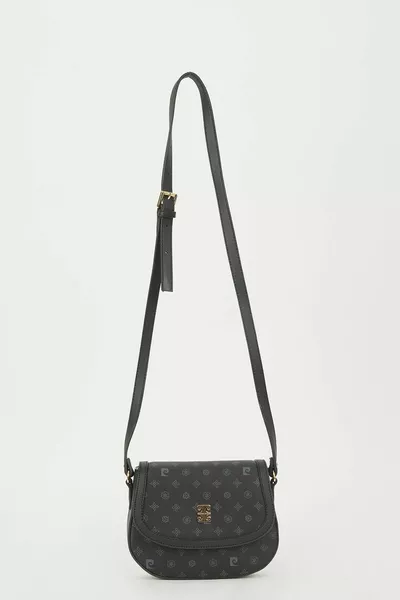 Black Monogram Women Shoulder Bag 