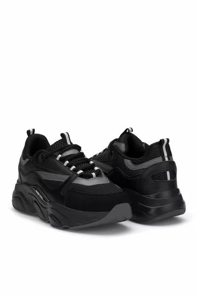 Baskets unisexes noires