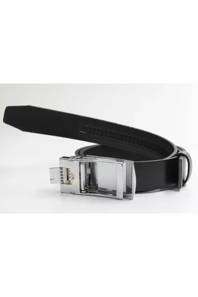 Yerli Otomatik Tokalı Deliksiz Manda Derisi Klasik Erkek Kemeri