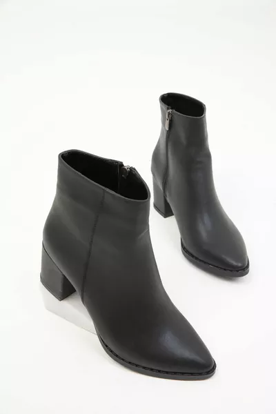 Zwarte laarzen en bootie voor dames 