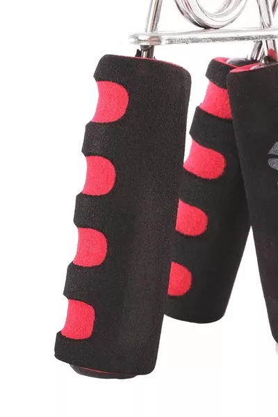 2pcs Doppelte Handfeder für beide Hände Handgelenk Arm Finger Booster Stahlfeder mit Anti-Rutsch-Schwamm