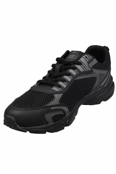 Mp  حذاء رياضي أسود للجنسين عارضة
