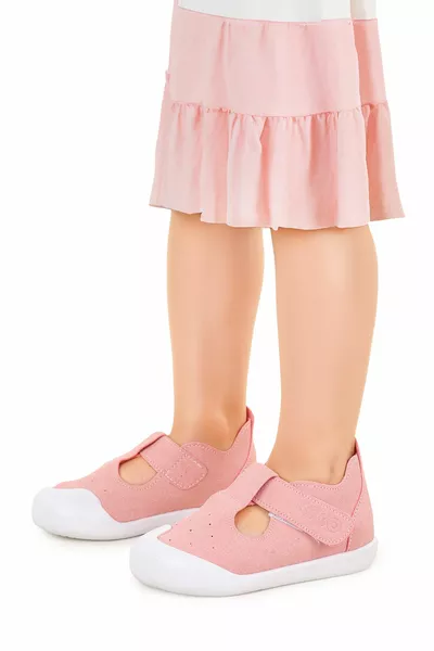 Elroy First Step Velcro Bébé Fille Casual Chaussures