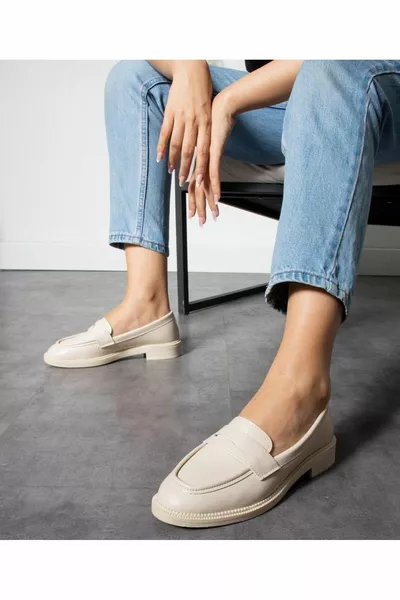 LISA FLAT CASUAL HEELS LOAFER MOCASSINS CHAUSSURES DÉCONTRACTÉES FEMME