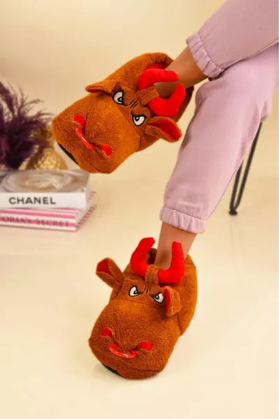 Унисекс Животные Пандуф Хаус Туфли Без Здоровой Подошвы