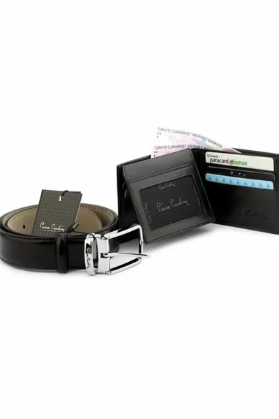 الرجال  ٪ حزام جلدي محفظة بطاقة حامل مجموعة مجموعة العريس المهر - مجموعة المحفظة