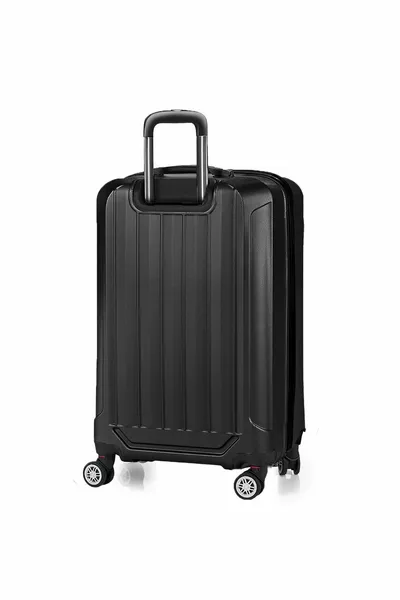 Modello primaverile Colore nero Valigia da cabina Valigia