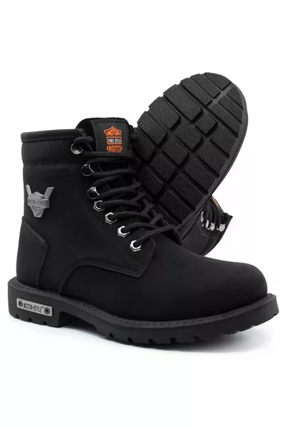 Growe Warm Lining Reißverschluss Gummi mit rutschfester Sohle Unisex-Stiefel
