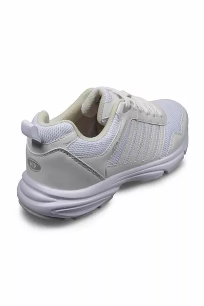 Mp Independence Women's Lace-Up White Walking Shoes