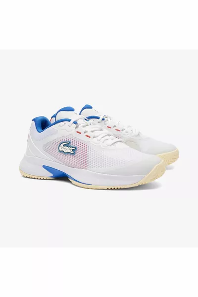 Baskets Femme Tech Point Blanches