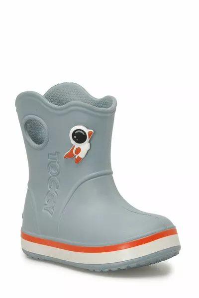 TOG P 3PR Grigio Stivali da pioggia da ragazzo