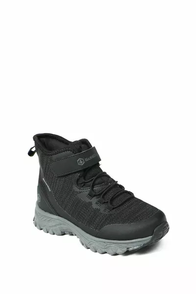 Tega Waterproof Black Outdoor Kinder Stiefel