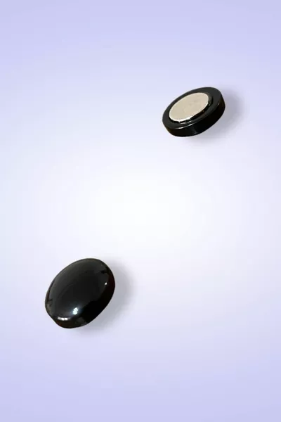 Noir 1 Pièce Magnétique Écharpe Boucle, Écharpe Et Châle Aimant Noir