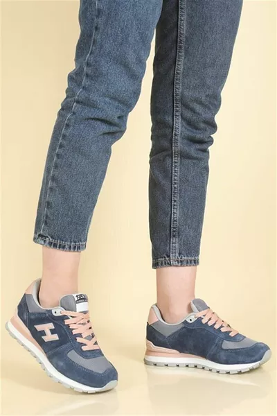 Перуанские кроссовки из кожи нубука розового цвета   г