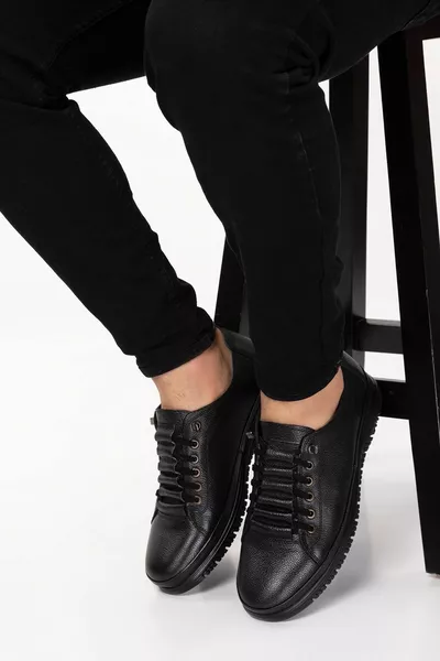 Натуральная кожа, Без кружева, Anomanic, Мужская кожаная обувь