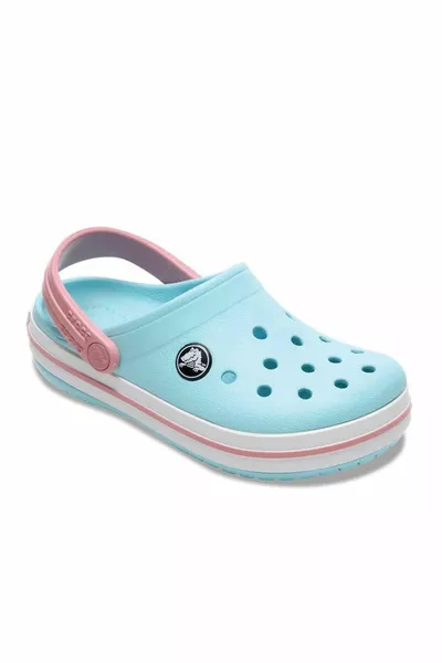 Crocband Clog T Türkis Kinder Hausschuhe 