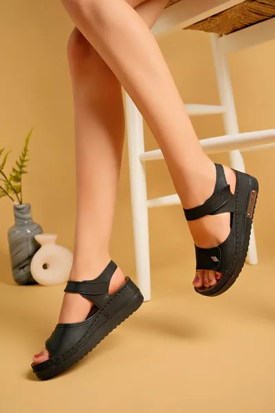 Uway صنادل كعب العظام عارضة