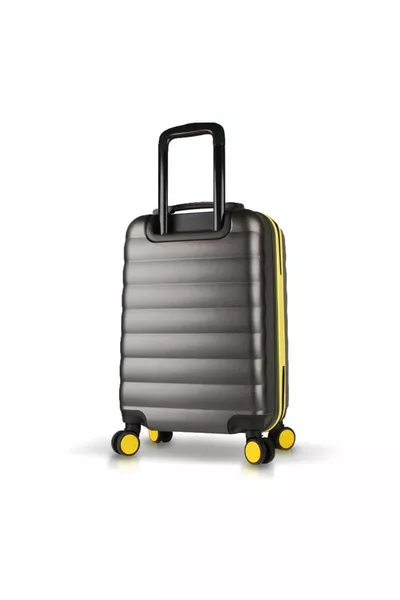 Цветове Abs малък куфар с размер на кабината Антрацит