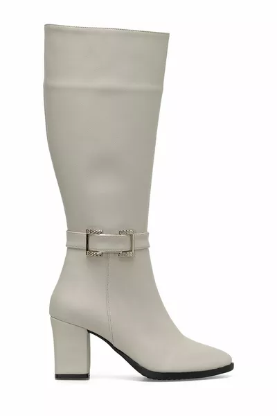 SAHRA 3PR حذاء نسائي بكعب بيج