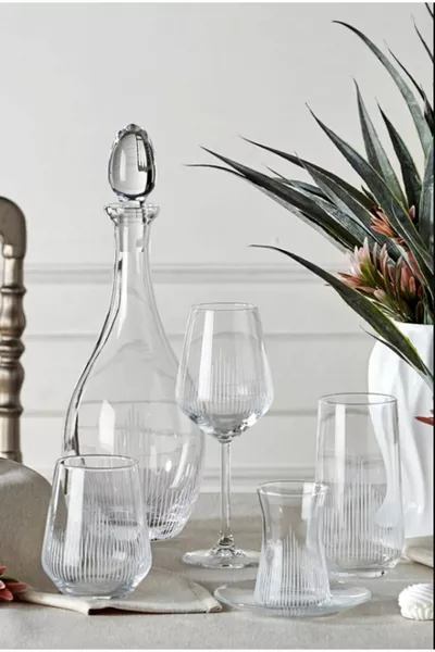 حصار – طقم أكواب زجاجية  فرد من حصاره