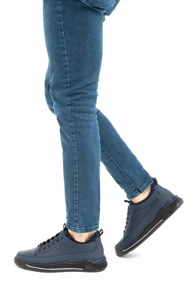 Erkek Hakiki Deri Casual Ayakkabı   Erk Ayk /