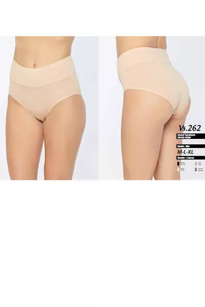 High-Waist Shaping Cotton 4-Pack