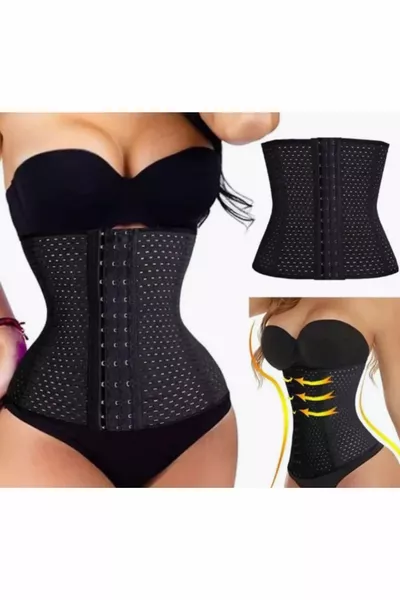Cintura post-parto modellante per lo stomaco da puerpera, colore nero