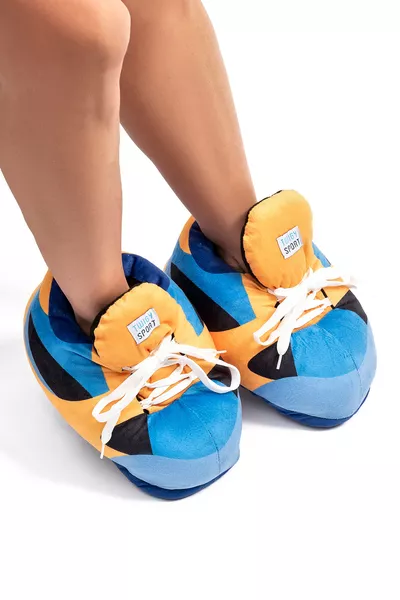 Pantofole Unisex con Animali Sorty Blu Navy /