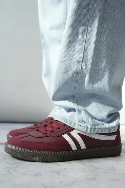 حذاء رياضي رياضي يومي للجنسين أربطة، جارسيا مضمون، داعم للأرثوبيديك للمشي والركض