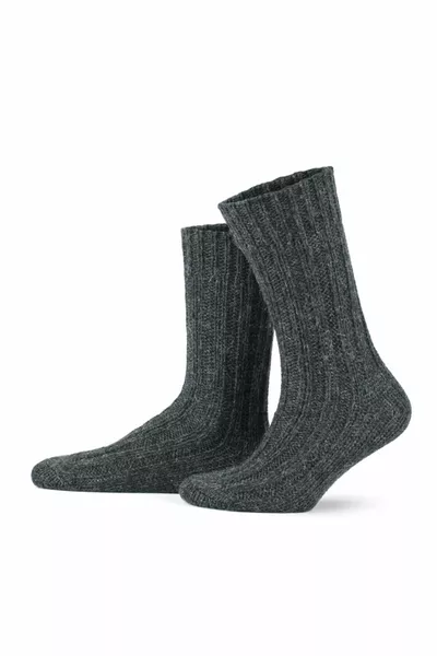 Unisex 2-Pack Alpaca Wool Thermal Thick Wash Soft Natural Winter Boots Socks 