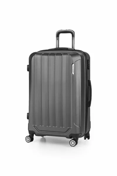 Spring Model Füme Renk Orta Boy Valiz Bavul