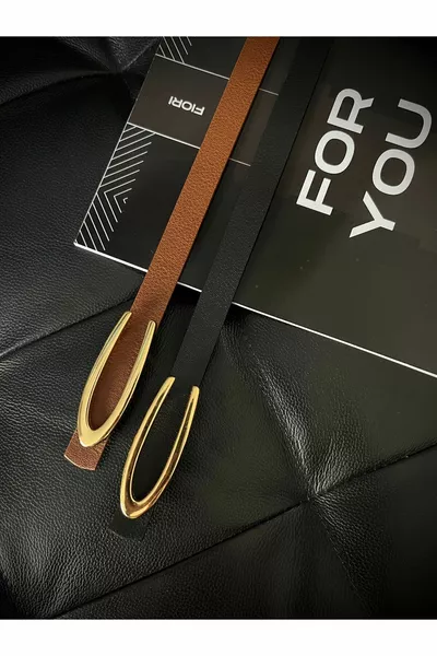 Ceinture femme fine avec boucle dorée longue, lot de 2, ceinture pour veste, ceinture pour chemise, ceinture pour robe