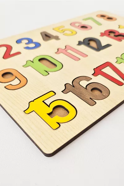 أرقام خشبية حتى 'ye Bultak