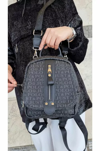 Sac à dos et sac à épaule pour femme avec imprimé Monogramme pour un usage quotidien