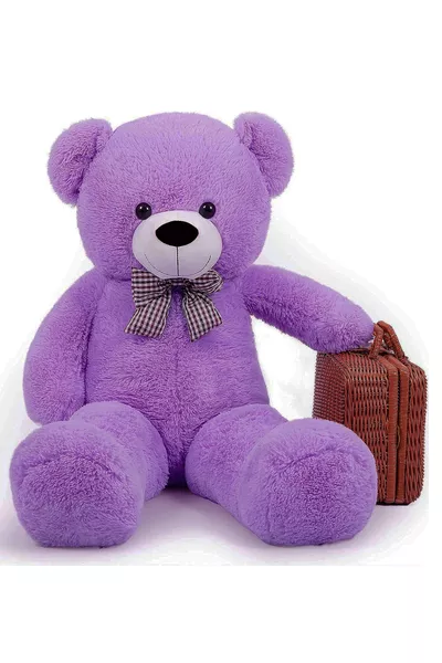 Orso di Peluche con Papillon - % Orsetto di Peluche Locale con Papillon