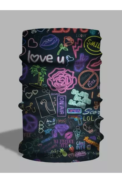 Колие с неонов десен - Baf