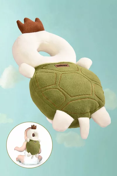 Aile Ange Bébé - Coussin de Protection Sécurité pour Premiers Pas - Coussin de Protection Contre les Chutes pour le Cou, Tortue