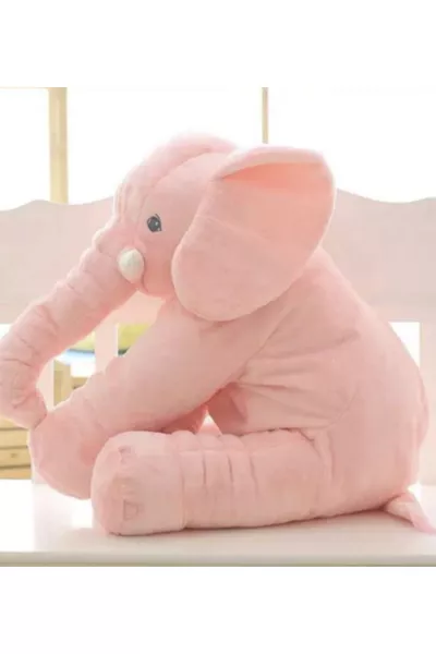 صديقي للنوم فيل كبير ناعم من القطيفة  سم